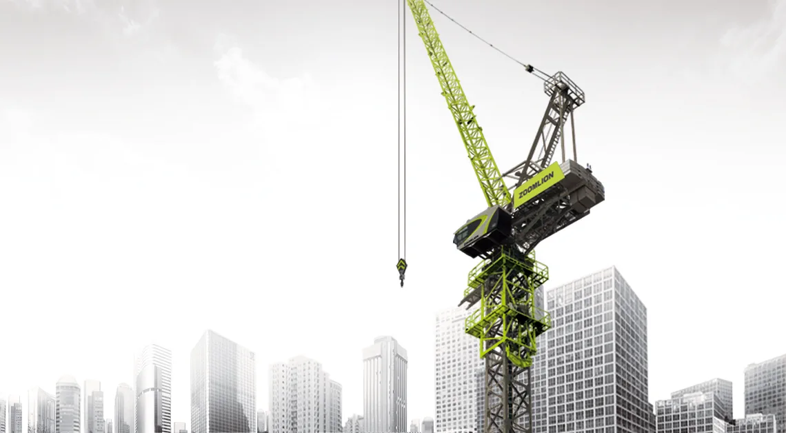 Luffing-jib Tower Crane L100-8 — MAYLAN