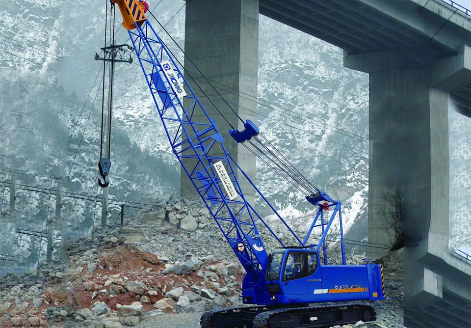 Crawler Crane QUY55 — MAYLAN