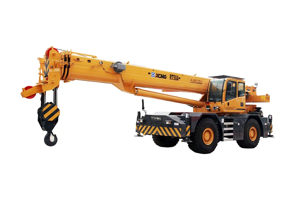 Rough-terrain Crane RT50A — MAYLAN
