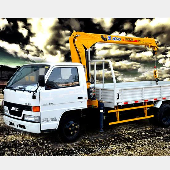 Truck-mounted crane with telescopic boom SQ2SK1Q — MAYLAN