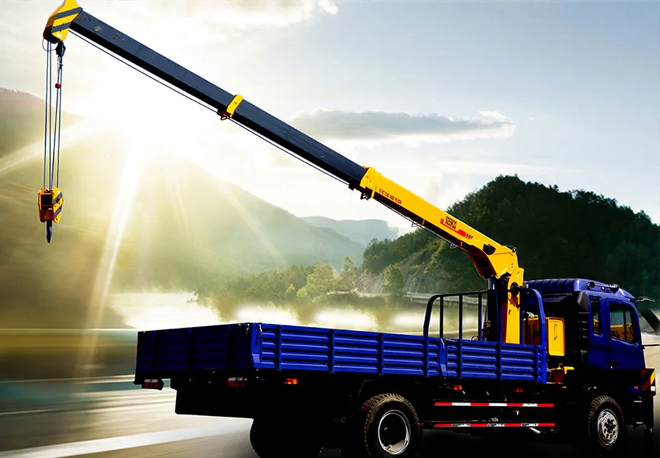 Truck-mounted crane with telescopic boom SQ5SK2Q — MAYLAN