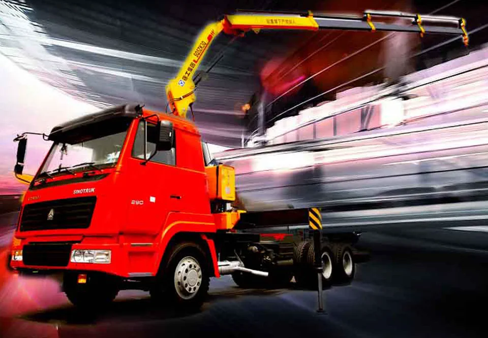 Truck-mounted crane with foldable arm SQ5ZK2Q — MAYLAN