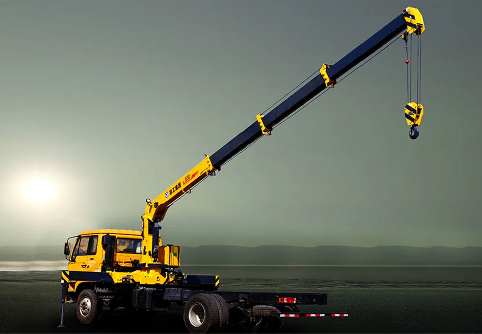 Truck-mounted crane with telescopic boom SQ6.3SK2Q — MAYLAN