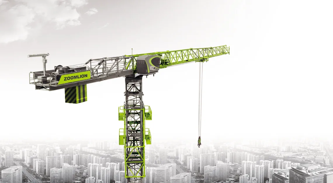 Flat-top Tower Crane T2850-120V — MAYLAN