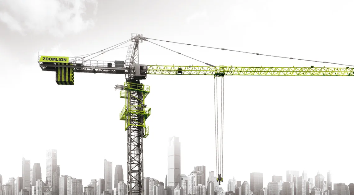 Hammerhead Tower Crane TC6520-10 — MAYLAN