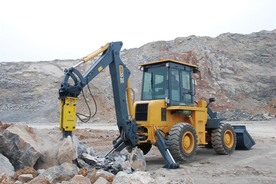 Backhoe loader WZ30-25 — MAYLAN